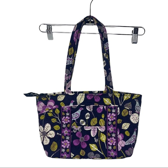 VERA BRADLEY Retired Floral Nightingale Mandy Tote - Picture 2 of 10